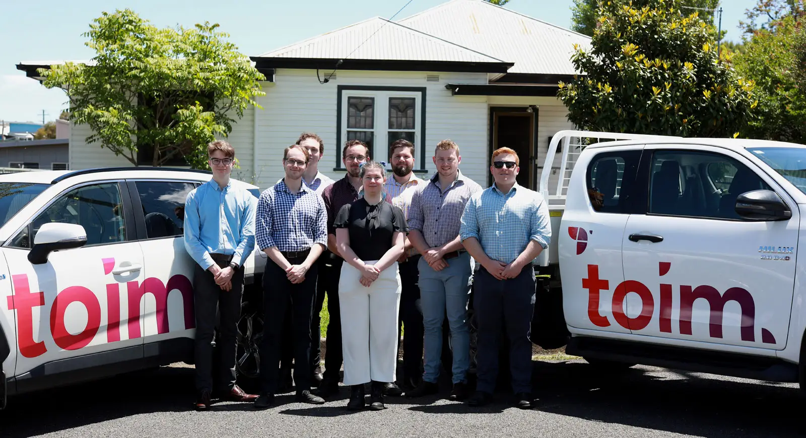 Toim local team company cars regional staff